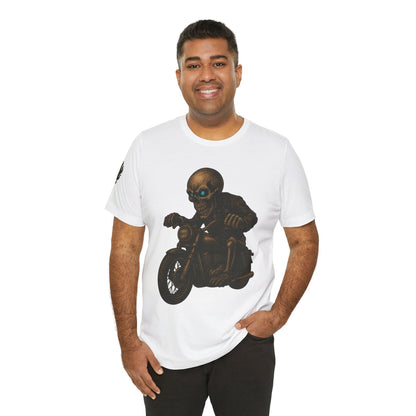 Gashadokuro Harley Rider Tattoo Style Shirt Japanese Skull Yokai Art Horror Biker Tee for Adults Unique Dad Gift