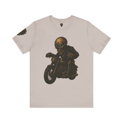 Gashadokuro Harley Rider Tattoo Style Shirt Japanese Skull Yokai Art Horror Biker Tee for Adults Unique Dad Gift
