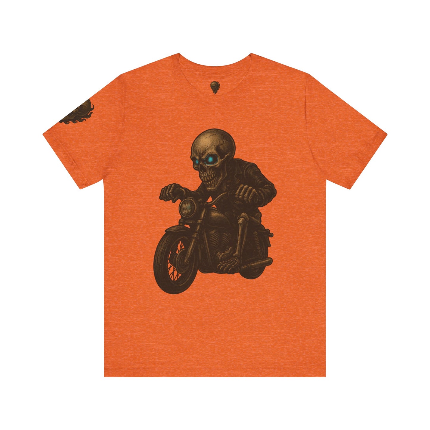 Gashadokuro Harley Rider Tattoo Style Shirt Japanese Skull Yokai Art Horror Biker Tee for Adults Unique Dad Gift