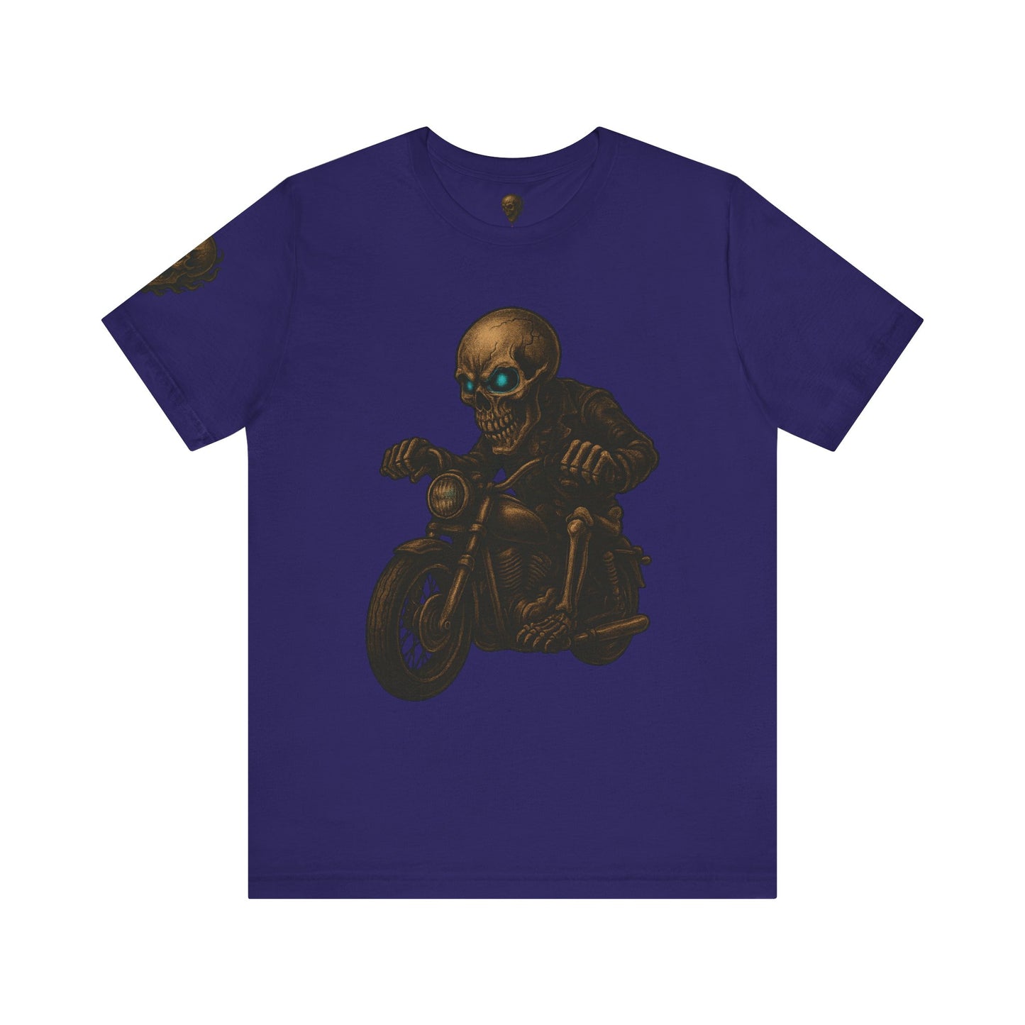 Gashadokuro Harley Rider Tattoo Style Shirt Japanese Skull Yokai Art Horror Biker Tee for Adults Unique Dad Gift