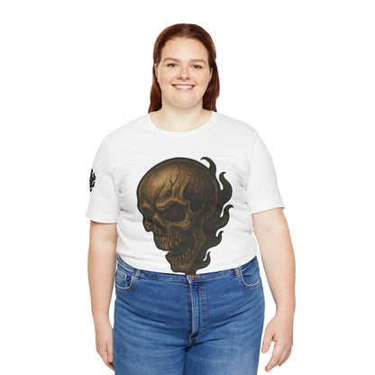 Gashadokuro Skull Tattoo Style Face Graphic Shirt Horror Yokai Streetwear for Adults Dad Gift Japanese Art Tee