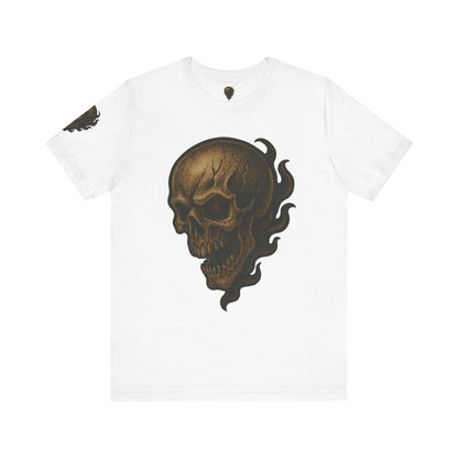 Gashadokuro Skull Tattoo Style Face Graphic Shirt Horror Yokai Streetwear for Adults Dad Gift Japanese Art Tee