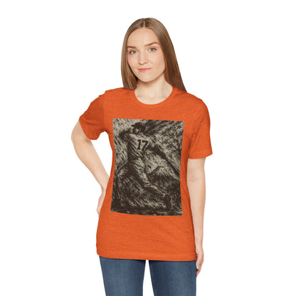 Pro Baseball Batter Ink Art Shirt Fuji Mountain Retro Japanese Print No 17 Power Swing Tee Japan Inspired Gift for Dad