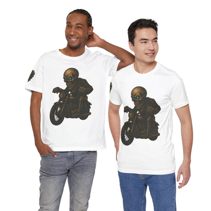 Gashadokuro Harley Rider Tattoo Style Shirt Japanese Skull Yokai Art Horror Biker Tee for Adults Unique Dad Gift