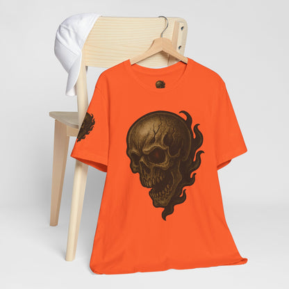 Gashadokuro Skull Tattoo Style Face Graphic Shirt Horror Yokai Streetwear for Adults Dad Gift Japanese Art Tee