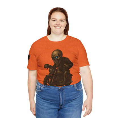 Gashadokuro Harley Rider Tattoo Style Shirt Japanese Skull Yokai Art Horror Biker Tee for Adults Unique Dad Gift