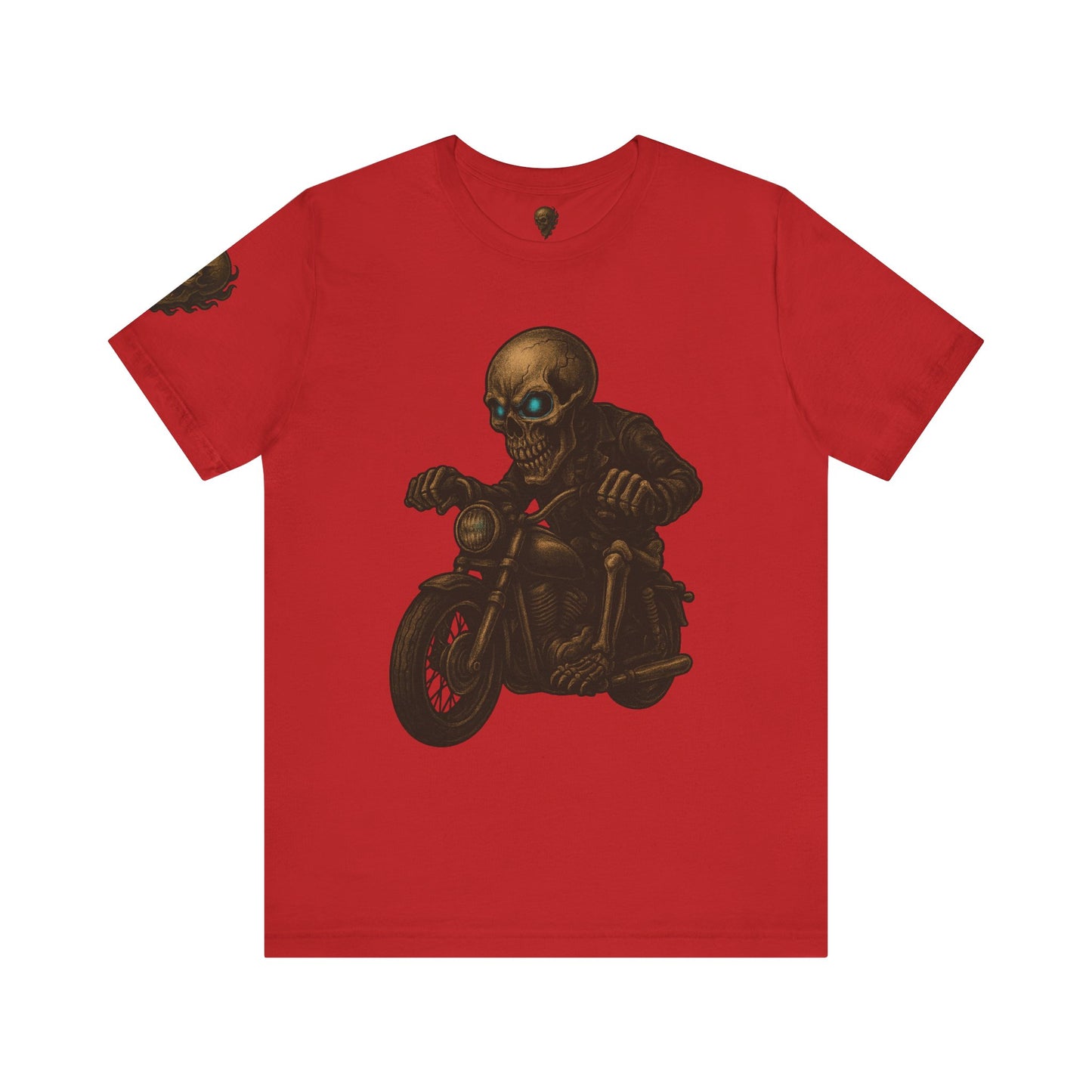 Gashadokuro Harley Rider Tattoo Style Shirt Japanese Skull Yokai Art Horror Biker Tee for Adults Unique Dad Gift