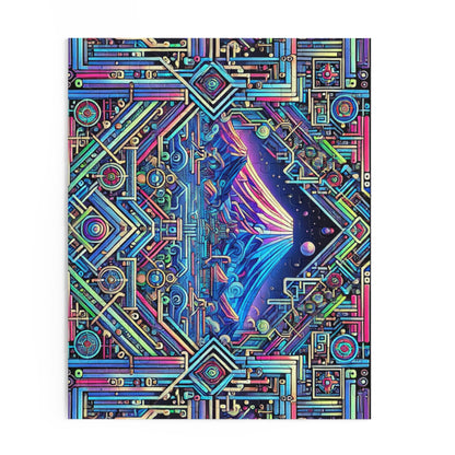 Neon x Geometric x Mt. Fuji! A super tricky puzzle with a cool sci-fi vibe-perfect brain workout for adults! 1000+ pieces of fun!