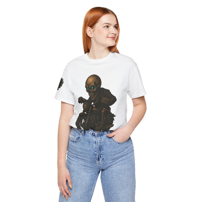 Gashadokuro Harley Rider Tattoo Style Shirt Japanese Skull Yokai Art Horror Biker Tee for Adults Unique Dad Gift