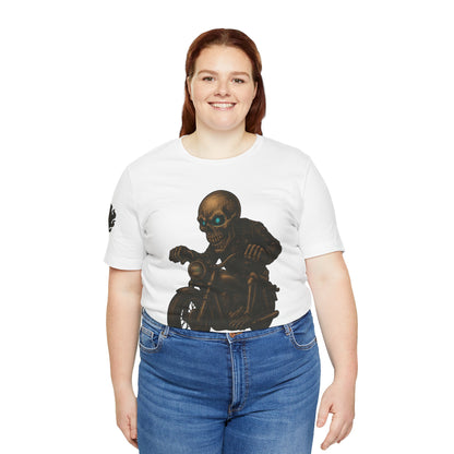 Gashadokuro Harley Rider Tattoo Style Shirt Japanese Skull Yokai Art Horror Biker Tee for Adults Unique Dad Gift