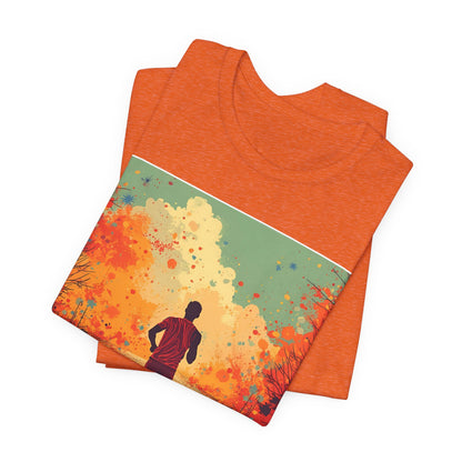 Runners High Hearts Smile marathon wall art rainbow runner canvas motivational running decor gift for runners home gym office