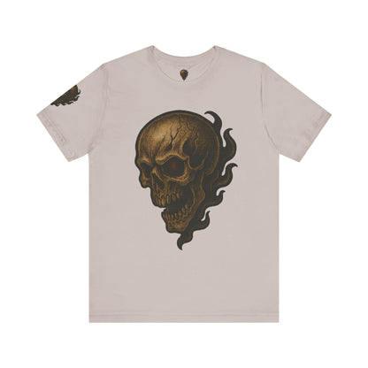 Gashadokuro Skull Tattoo Style Face Graphic Shirt Horror Yokai Streetwear for Adults Dad Gift Japanese Art Tee