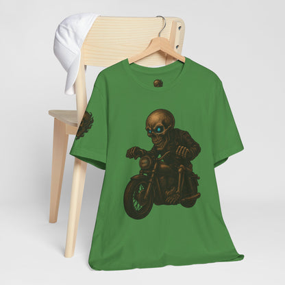 Gashadokuro Harley Rider Tattoo Style Shirt Japanese Skull Yokai Art Horror Biker Tee for Adults Unique Dad Gift