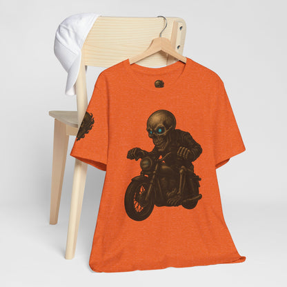 Gashadokuro Harley Rider Tattoo Style Shirt Japanese Skull Yokai Art Horror Biker Tee for Adults Unique Dad Gift