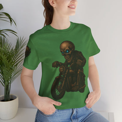 Gashadokuro Harley Rider Tattoo Style Shirt Japanese Skull Yokai Art Horror Biker Tee for Adults Unique Dad Gift