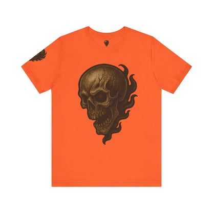 Gashadokuro Skull Tattoo Style Face Graphic Shirt Horror Yokai Streetwear for Adults Dad Gift Japanese Art Tee