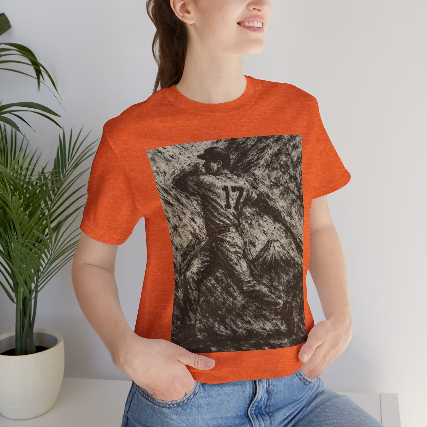 Pro Baseball Batter Ink Art Shirt Fuji Mountain Retro Japanese Print No 17 Power Swing Tee Japan Inspired Gift for Dad