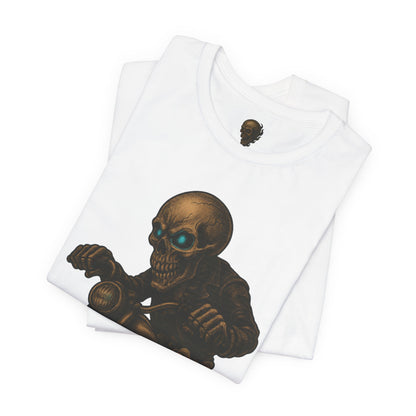 Gashadokuro Harley Rider Tattoo Style Shirt Japanese Skull Yokai Art Horror Biker Tee for Adults Unique Dad Gift