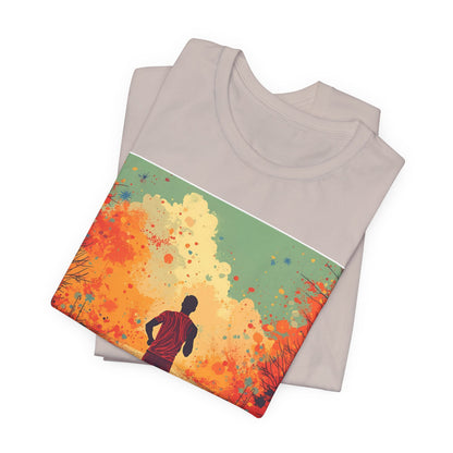 Runners High Hearts Smile marathon wall art rainbow runner canvas motivational running decor gift for runners home gym office