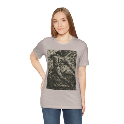 Pro Baseball Batter Ink Art Shirt Fuji Mountain Retro Japanese Print No 17 Power Swing Tee Japan Inspired Gift for Dad