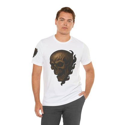 Gashadokuro Skull Tattoo Style Face Graphic Shirt Horror Yokai Streetwear for Adults Dad Gift Japanese Art Tee