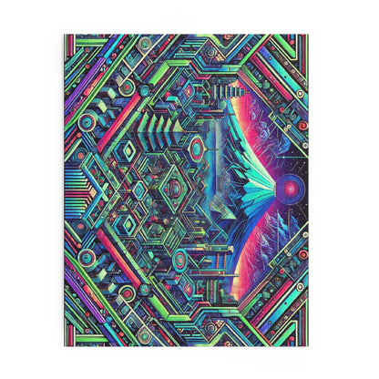 Neon x Geometric x Mt. Fuji! A super tricky puzzle with a cool sci-fi vibe-perfect brain workout for adults! 1000+ pieces of fun!