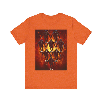 Skull Hoodie Skater T Shirt Urban Streetwear Skateboard Graphic Tee Gothic Horror Skate Style Gift for Dad Teen Boys Halloween Vibe