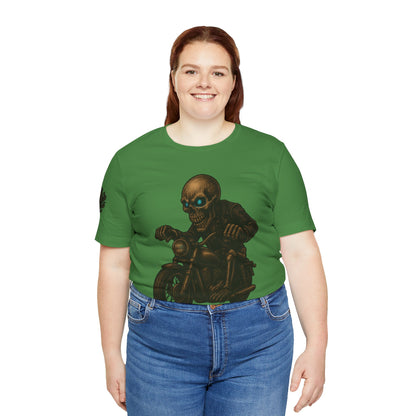 Gashadokuro Harley Rider Tattoo Style Shirt Japanese Skull Yokai Art Horror Biker Tee for Adults Unique Dad Gift