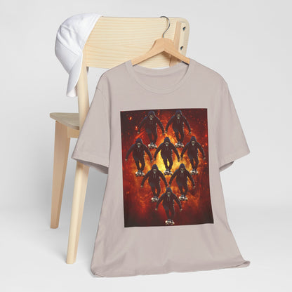 Skull Hoodie Skater T Shirt Urban Streetwear Skateboard Graphic Tee Gothic Horror Skate Style Gift for Dad Teen Boys Halloween Vibe