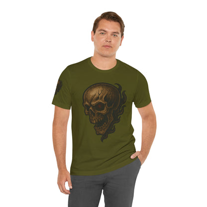 Gashadokuro Skull Tattoo Style Face Graphic Shirt Horror Yokai Streetwear for Adults Dad Gift Japanese Art Tee