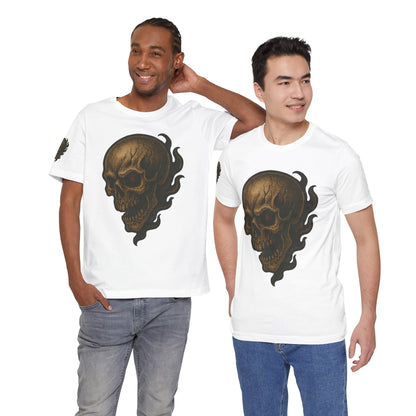 Gashadokuro Skull Tattoo Style Face Graphic Shirt Horror Yokai Streetwear for Adults Dad Gift Japanese Art Tee