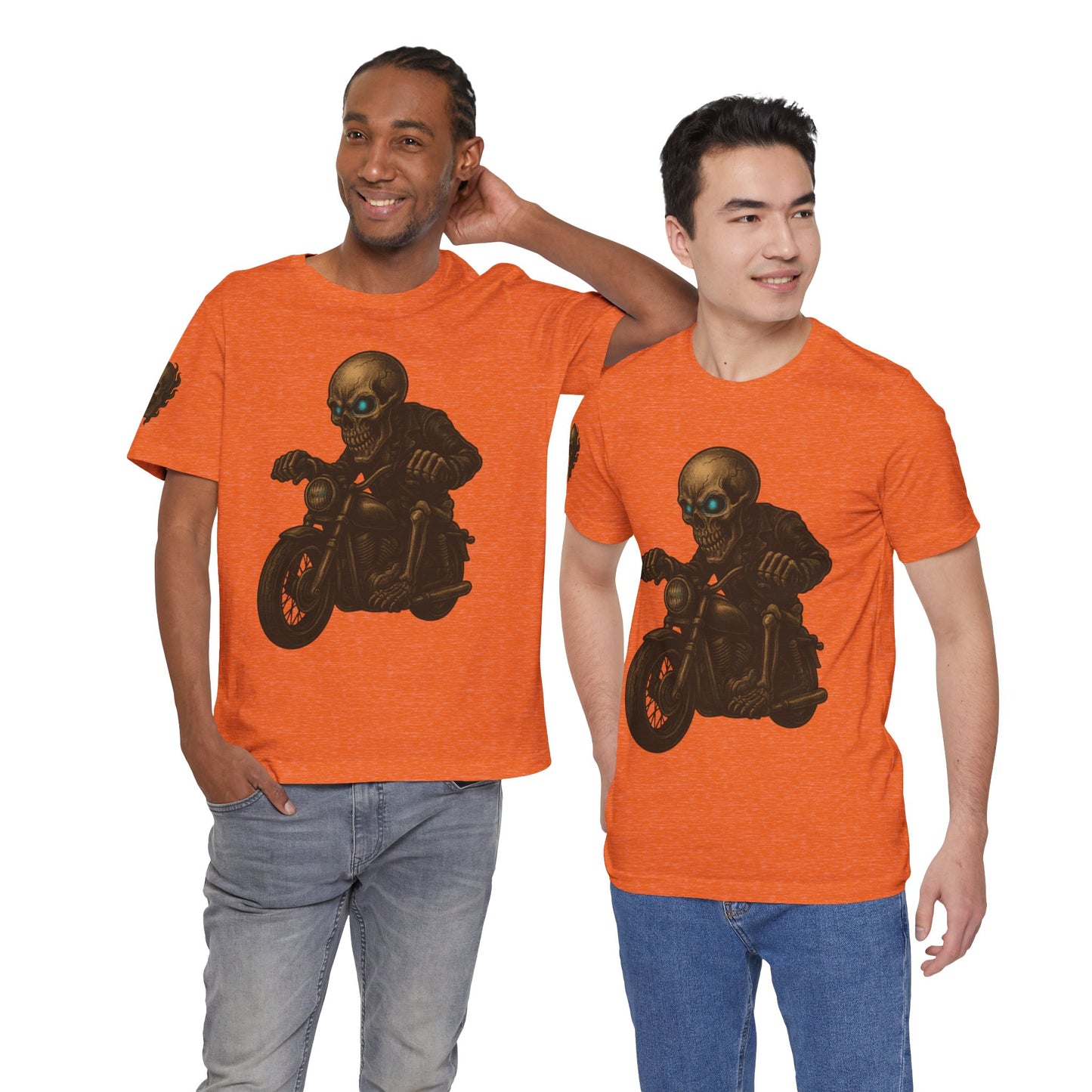 Gashadokuro Harley Rider Tattoo Style Shirt Japanese Skull Yokai Art Horror Biker Tee for Adults Unique Dad Gift